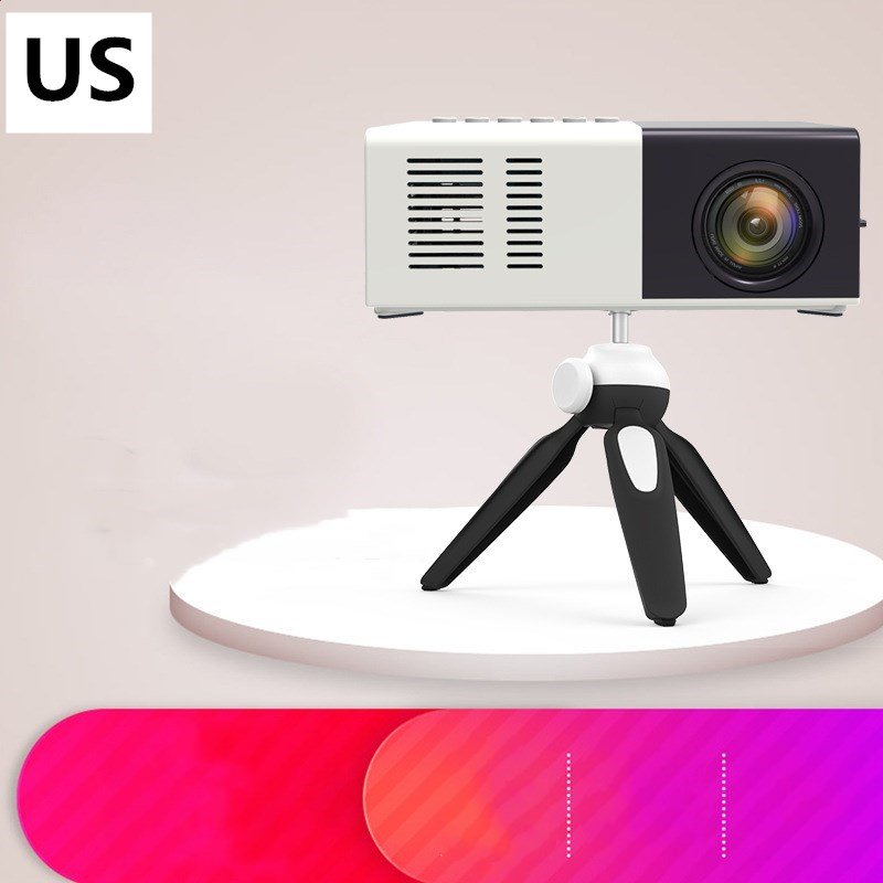 Projecteur numérique portable LED mini pour divertissement à domicile, cadeau idéal - IVOIRART.COM