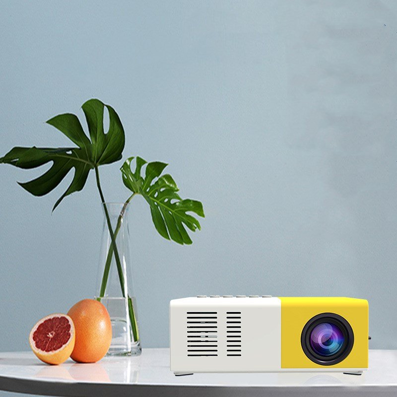 Projecteur numérique portable LED mini pour divertissement à domicile, cadeau idéal - IVOIRART.COM