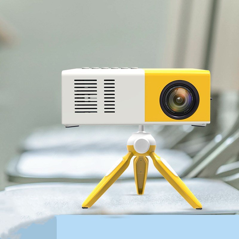 Projecteur numérique portable LED mini pour divertissement à domicile, cadeau idéal - IVOIRART.COM