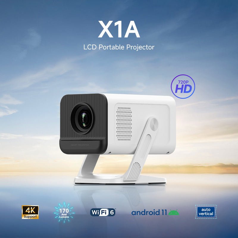 Projecteur portable H713 150ANSI 720P HD – Compact, 40–100" écran, LED chez vous - IVOIRART.COM