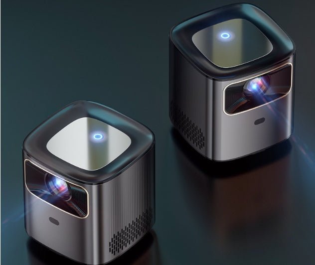 Projecteur Portable Mini HD pour la Maison 1080p Lecteur Vidéo Double Fréquence 5G WiFi - IVOIRART.COM