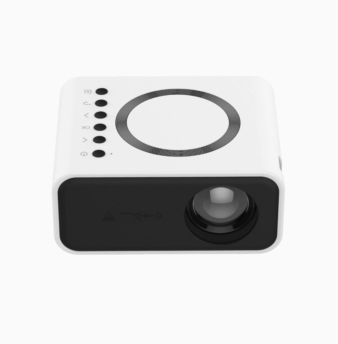 Projecteur portable sans fil SLG YT300 pour maison - Petit projecteur 320x240 HD - IVOIRART.COM