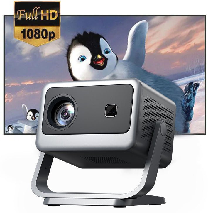 Projecteur PTZ 1080p pour cinéma maison et chambre — Full HD, 300ANSI, 75W AutoAF - IVOIRART.COM