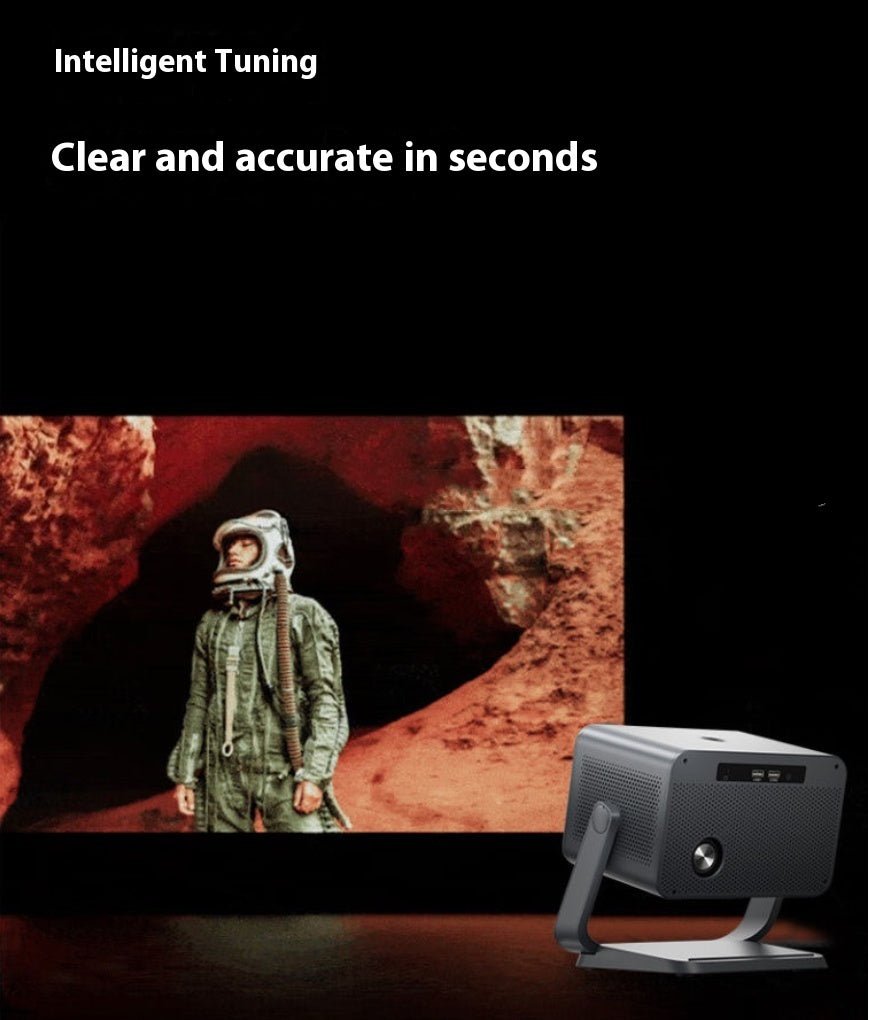 Projecteur PTZ 1080p pour cinéma maison et chambre — Full HD, 300ANSI, 75W AutoAF - IVOIRART.COM