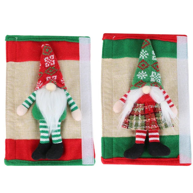 Protège - Poignée de Porte de Réfrigérateur de Noël Décorations Maison Festives - IVOIRART.COM