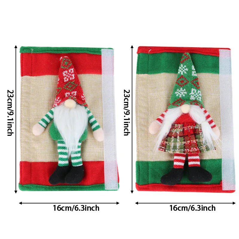 Protège - Poignée de Porte de Réfrigérateur de Noël Décorations Maison Festives - IVOIRART.COM