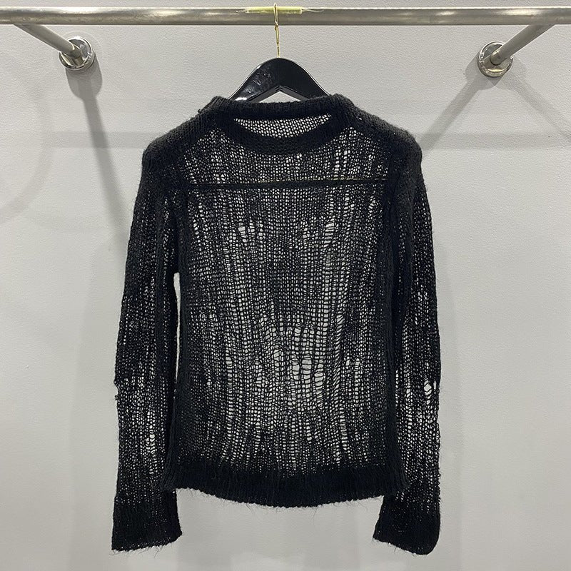 Pull en maille mohair confortable, polyvalent pour femme — top tricot tendance. - IVOIRART.COM