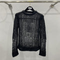 Pull en maille mohair confortable, polyvalent pour femme — top tricot tendance. - IVOIRART.COM