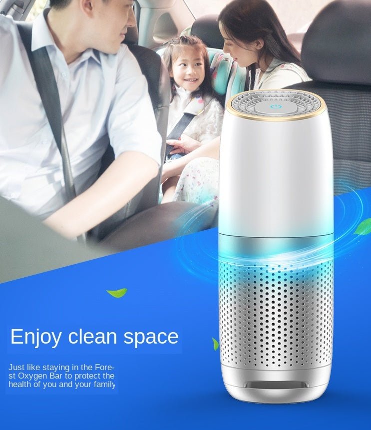 Purificateur d’air pour voiture KQ-20 avec filtre HEPA, charbon actif et ioniseur - IVOIRART.COM