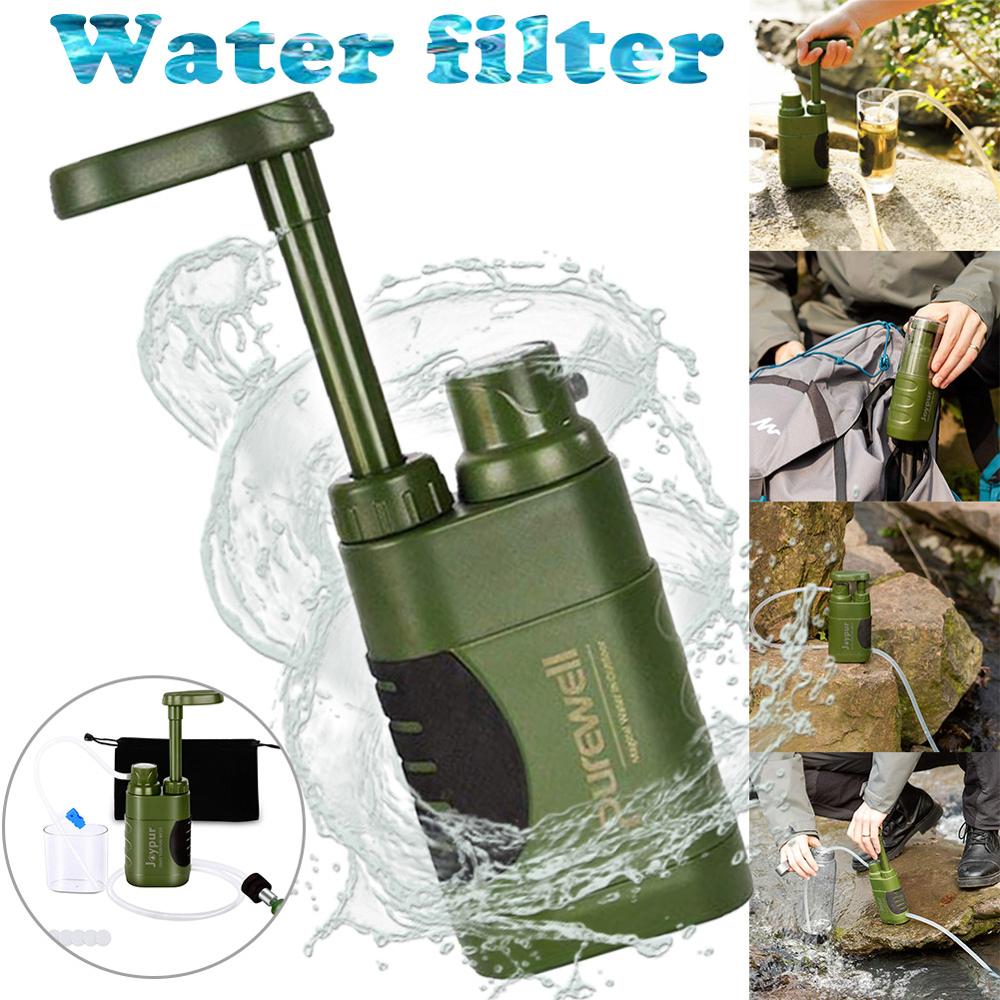 Purificateur d'eau extérieur multi-étapes pour survie camping urgence nature - IVOIRART.COM
