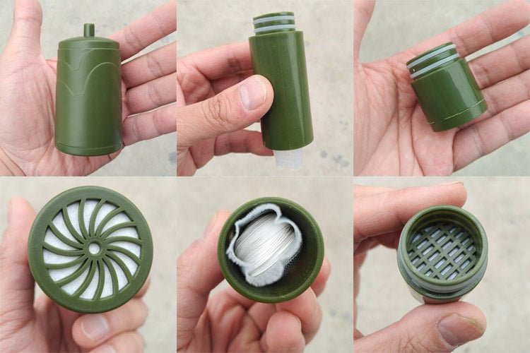 Purificateur d'eau extérieur multi-étapes pour survie camping urgence nature - IVOIRART.COM