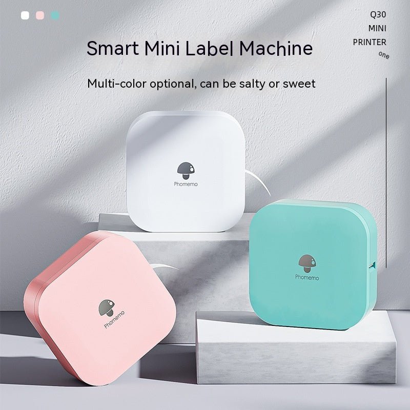 Q30 Thermal Printer Self-adhesive Mini Labeling Machine - IVOIRART.COM