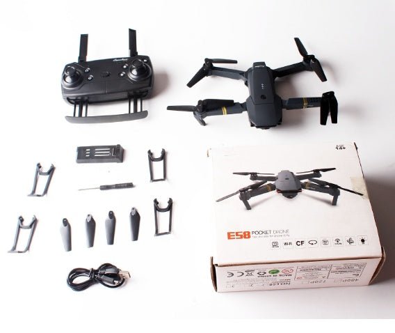 Quadricoptère télécommandé 6 canaux avec caméra WIFI, batterie 3,7V 500mAh, durée vol 8 min - IVOIRART.COM