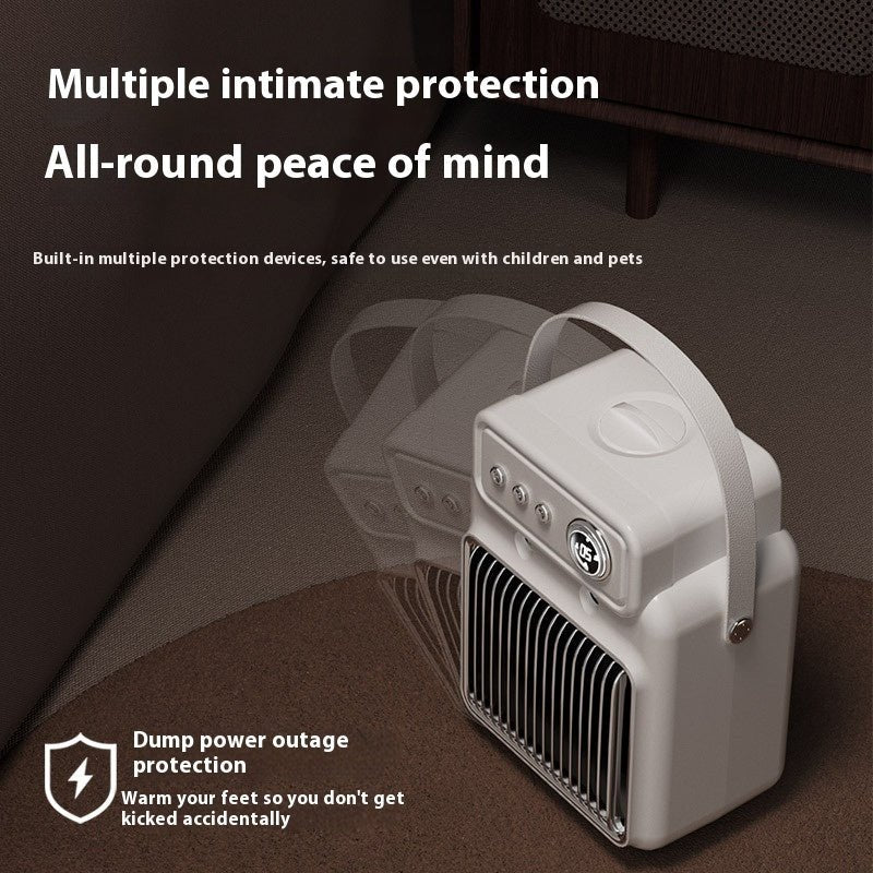 Radiateur d'Appoint 2-en-1 1200W avec Humidificateur et Protection Surchauffe - IVOIRART.COM