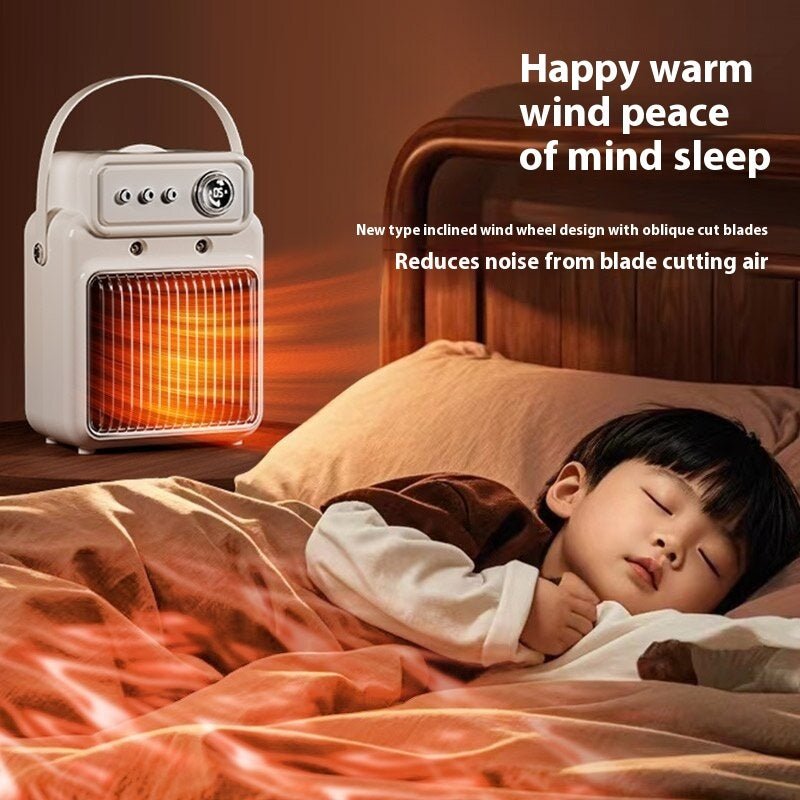 Radiateur d'Appoint 2-en-1 1200W avec Humidificateur et Protection Surchauffe - IVOIRART.COM