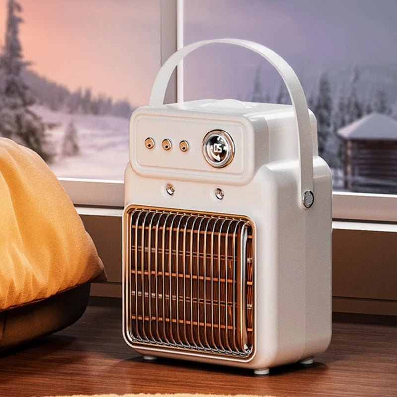 Radiateur d'Appoint 2-en-1 1200W avec Humidificateur et Protection Surchauffe - IVOIRART.COM