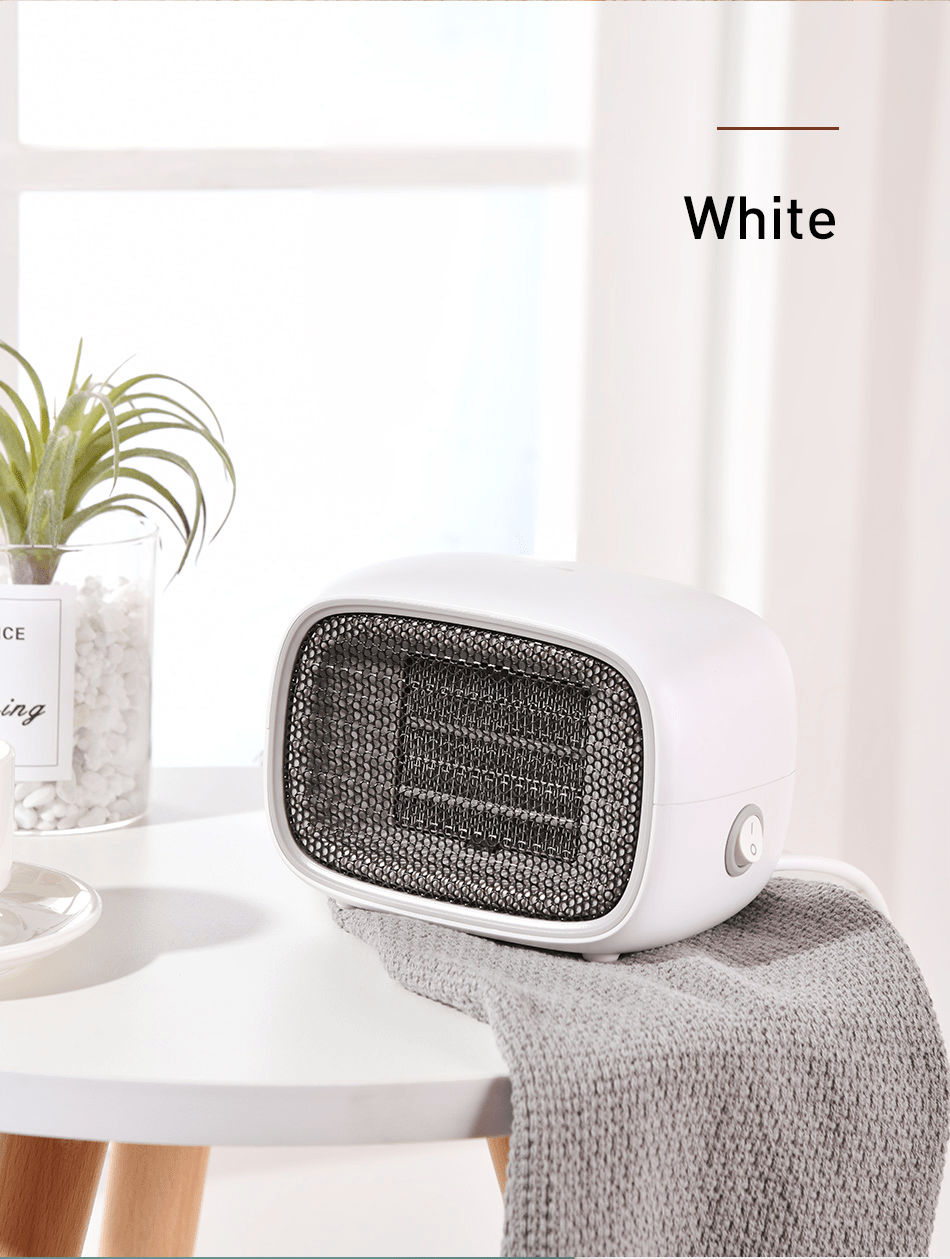 Radiateur d'Appoint Miniature à Chauffage Rapide en Céramique PTC 500W - IVOIRART.COM