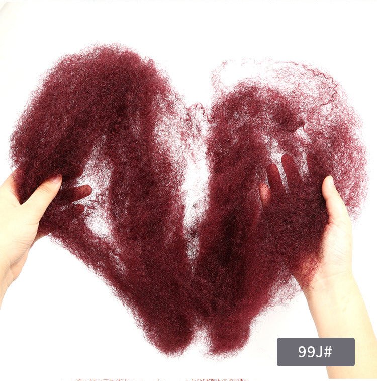 Real Human Hair Torn In Long Wig - IVOIRART.COM