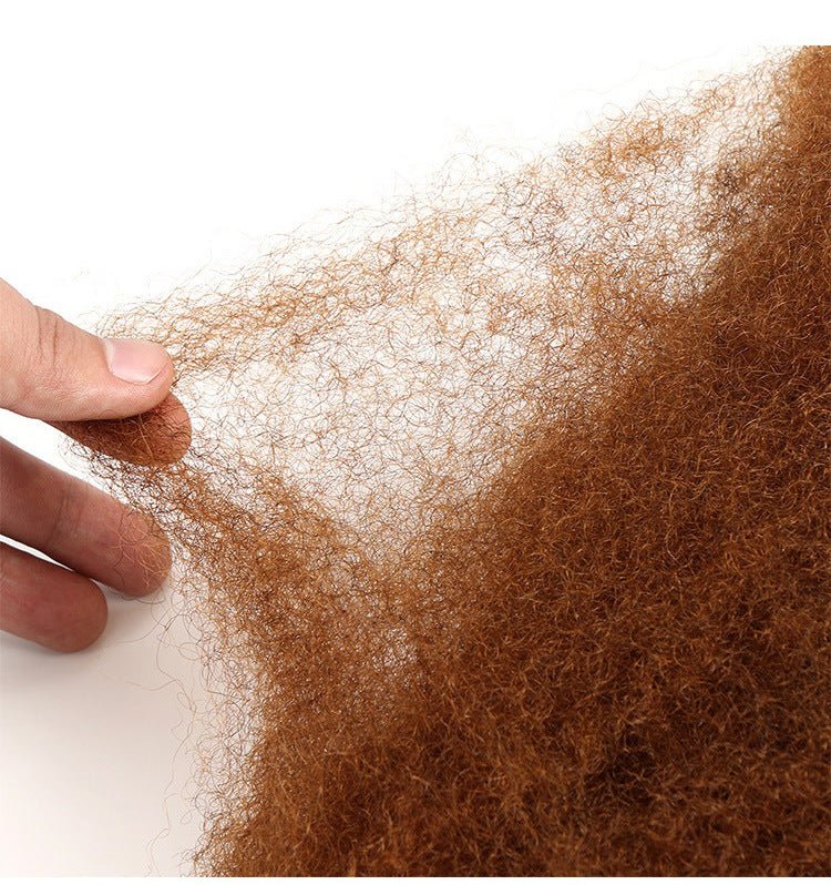 Real Human Hair Torn In Long Wig - IVOIRART.COM