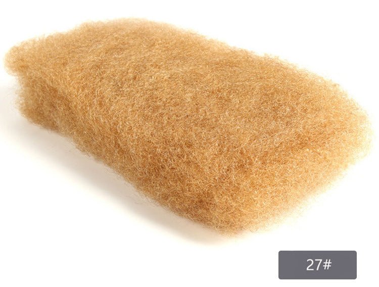 Real Human Hair Torn In Long Wig - IVOIRART.COM
