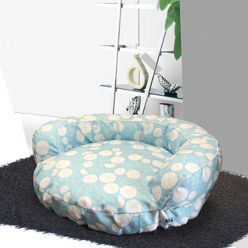 Removable And Washable Dog Kennel Cat Kennel Embroidered Characters - IVOIRART.COM