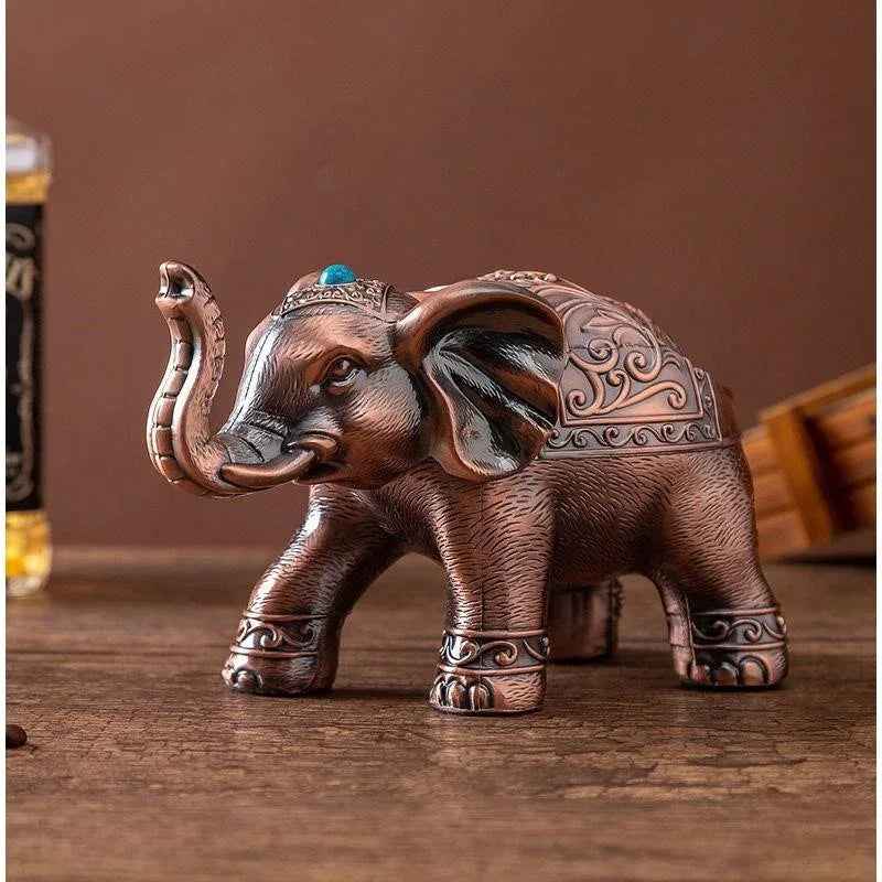 Retro Ashtray Windproof And Fall - proof Living Room Home - IVOIRART.COM
