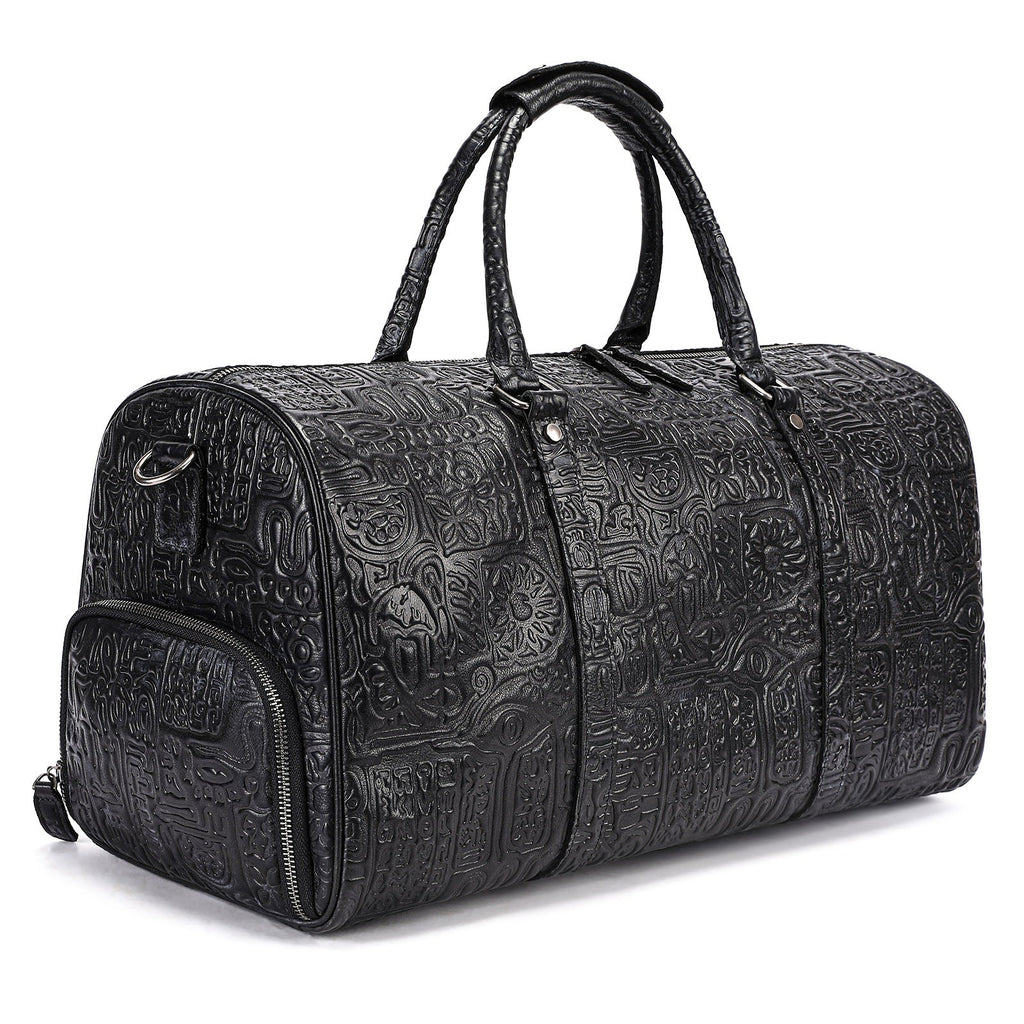 Retro Embossing Design Handbag For Men - IVOIRART.COM