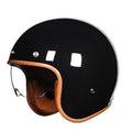 Retro Half Helmet 34 Helmet Motorcycle Helmet - IVOIRART.COM