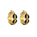 Retro Silver Socialite Light Luxury Minority Metal Queen Head Earrings - IVOIRART.COM