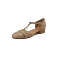 Retro Soft Sheep Leather Bag Head Sandals For Women - IVOIRART.COM