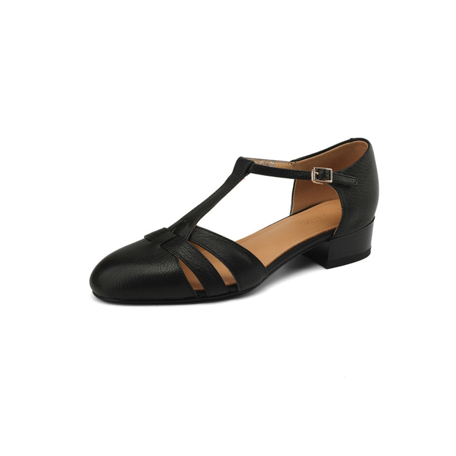 Retro Soft Sheep Leather Bag Head Sandals For Women - IVOIRART.COM