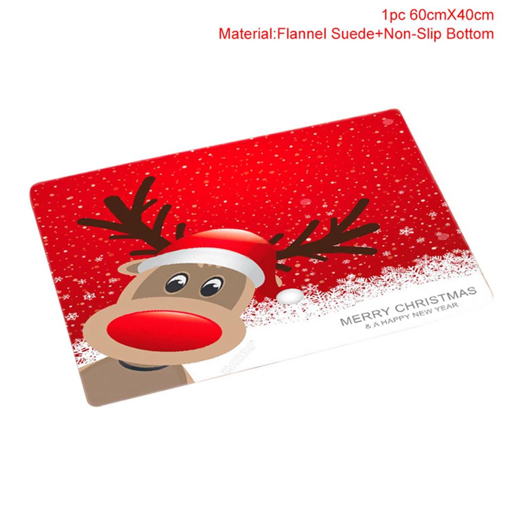 Rideau de Douche Noël Père Noël et Décorations de Toilette pour Salle de Bain - IVOIRART.COM