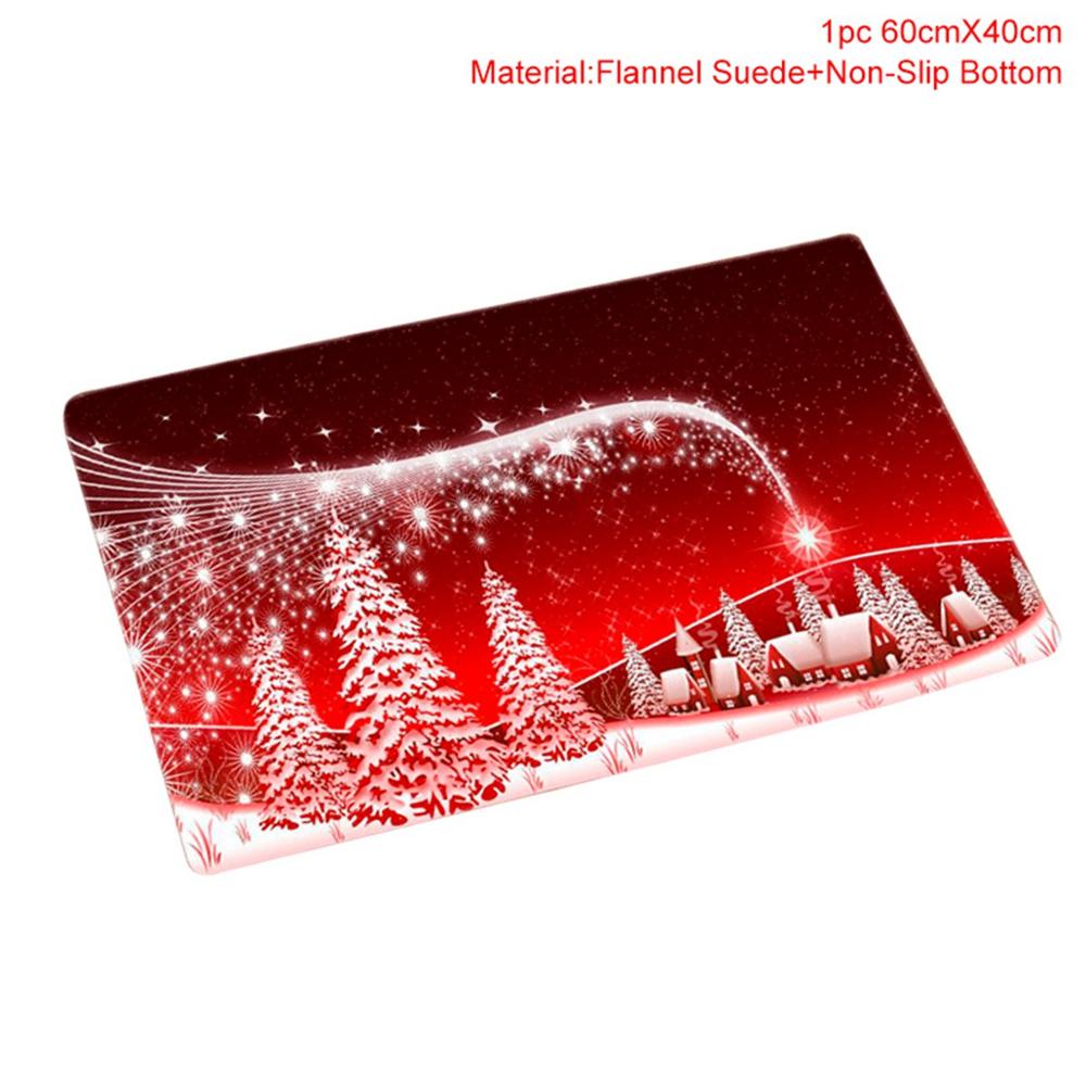 Rideau de Douche Noël Père Noël et Décorations de Toilette pour Salle de Bain - IVOIRART.COM