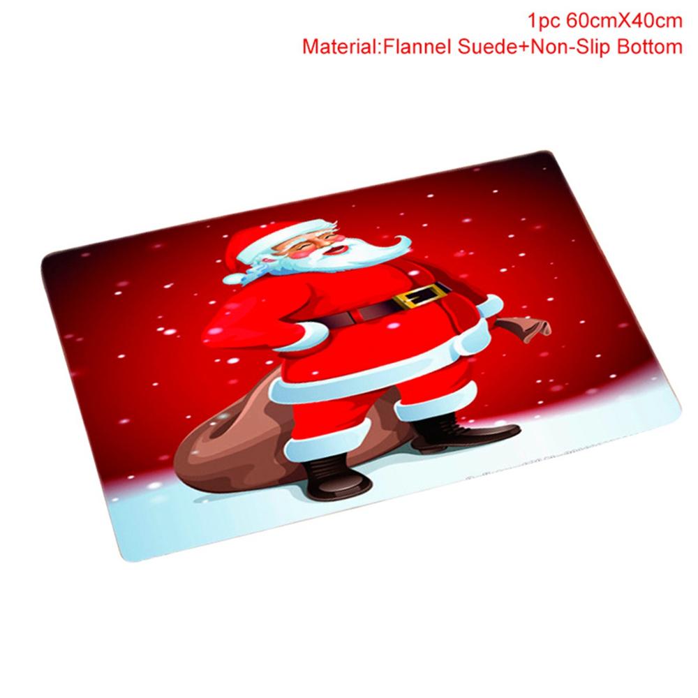 Rideau de Douche Noël Père Noël et Décorations de Toilette pour Salle de Bain - IVOIRART.COM