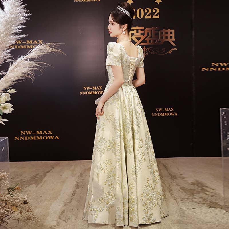 Robe de Soirée Femme Robe Princesse de Banquet Élégante et Longue - IVOIRART.COM