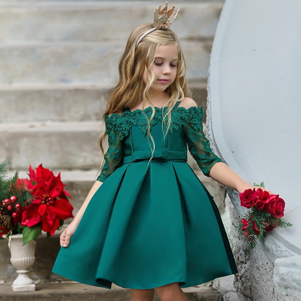 Robe Fille Enfant Ensemble Haut Jupe Tenue Enfant Mode Confort et Élégance - IVOIRART.COM