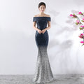 Robe longue affinante pour hôtesse de fête - Robe de soirée anniversaire chic!!! - IVOIRART.COM