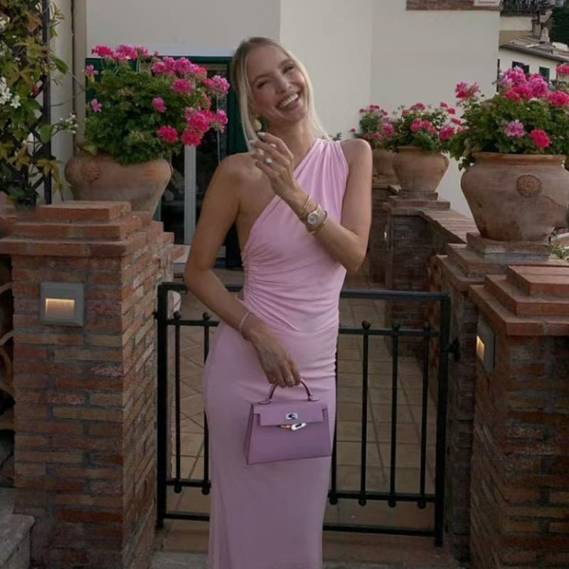 Robe longue ajustée style sirène pour la plage, flatteuse et élégante - IVOIRART.COM