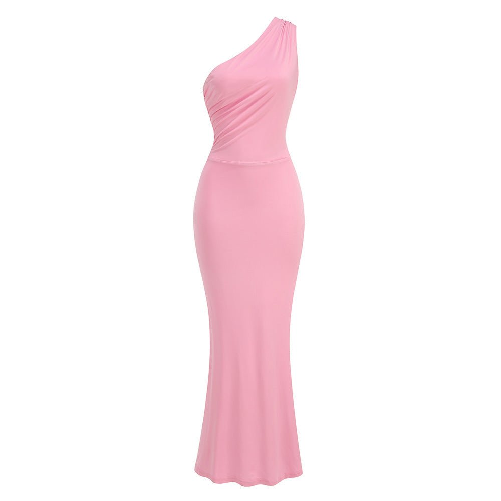 Robe longue ajustée style sirène pour la plage, flatteuse et élégante - IVOIRART.COM