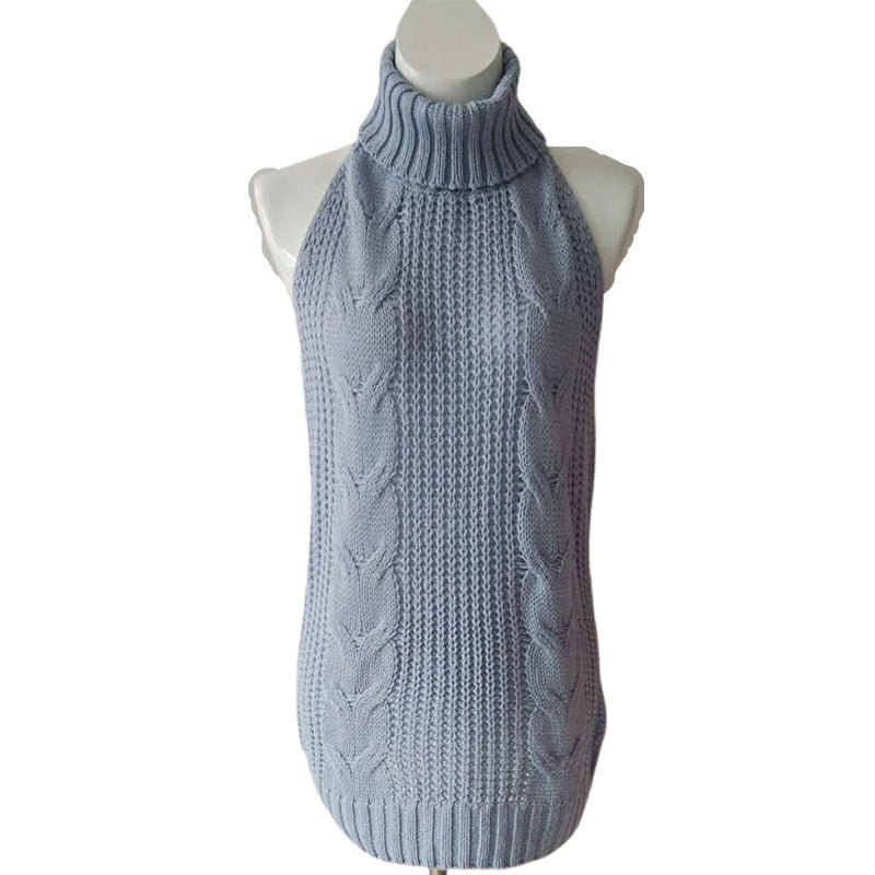 Robe-pull tendance et sexy pour femme, décolleté flatteur et texture polyester . - IVOIRART.COM