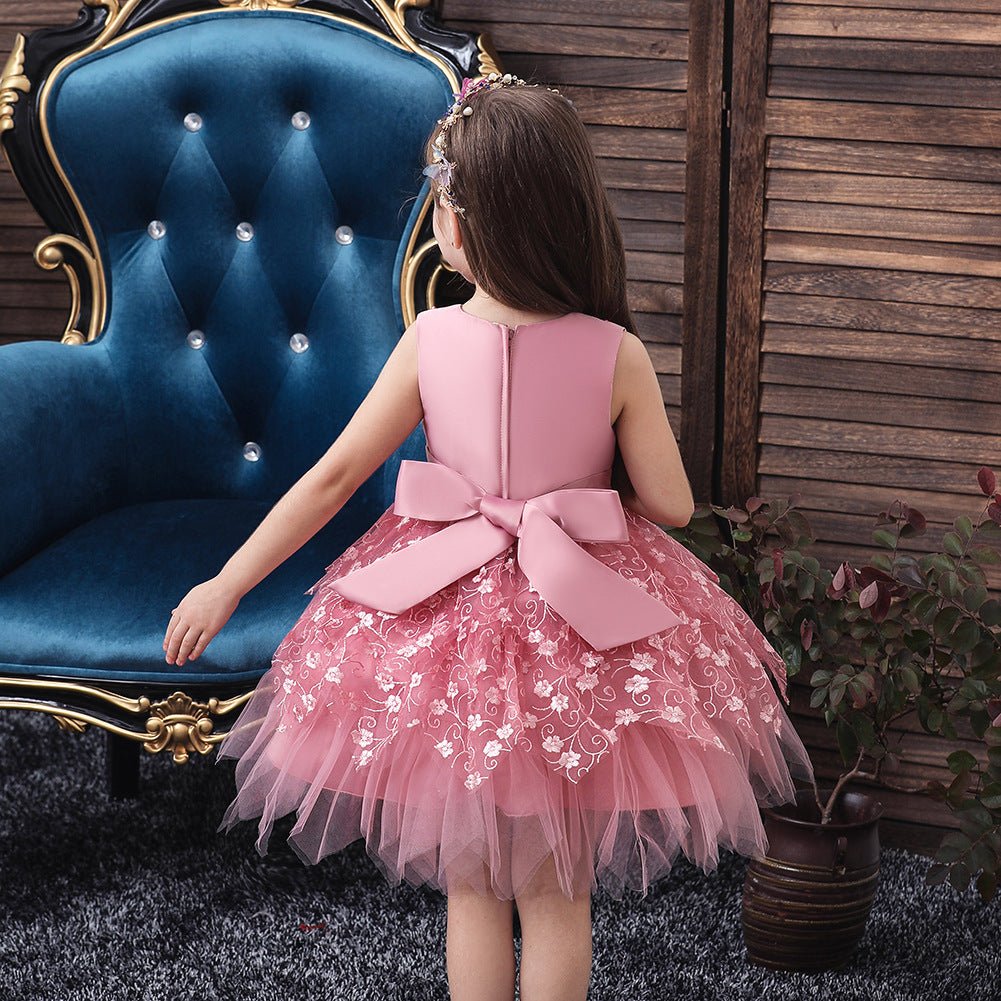 Robes pour bébés filles petites et moyennes tailles adaptées maternelle 80-120 cm - IVOIRART.COM