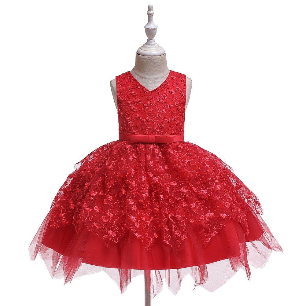 Robes pour bébés filles petites et moyennes tailles adaptées maternelle 80-120 cm - IVOIRART.COM