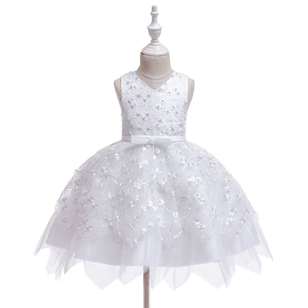 Robes pour bébés filles petites et moyennes tailles adaptées maternelle 80-120 cm - IVOIRART.COM