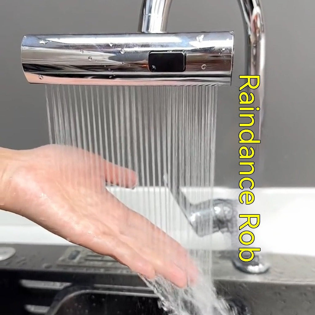 Robinet de Cuisine Cascade Universel Anti - éclaboussures Rotatif Multifonction 80 cm - IVOIRART.COM