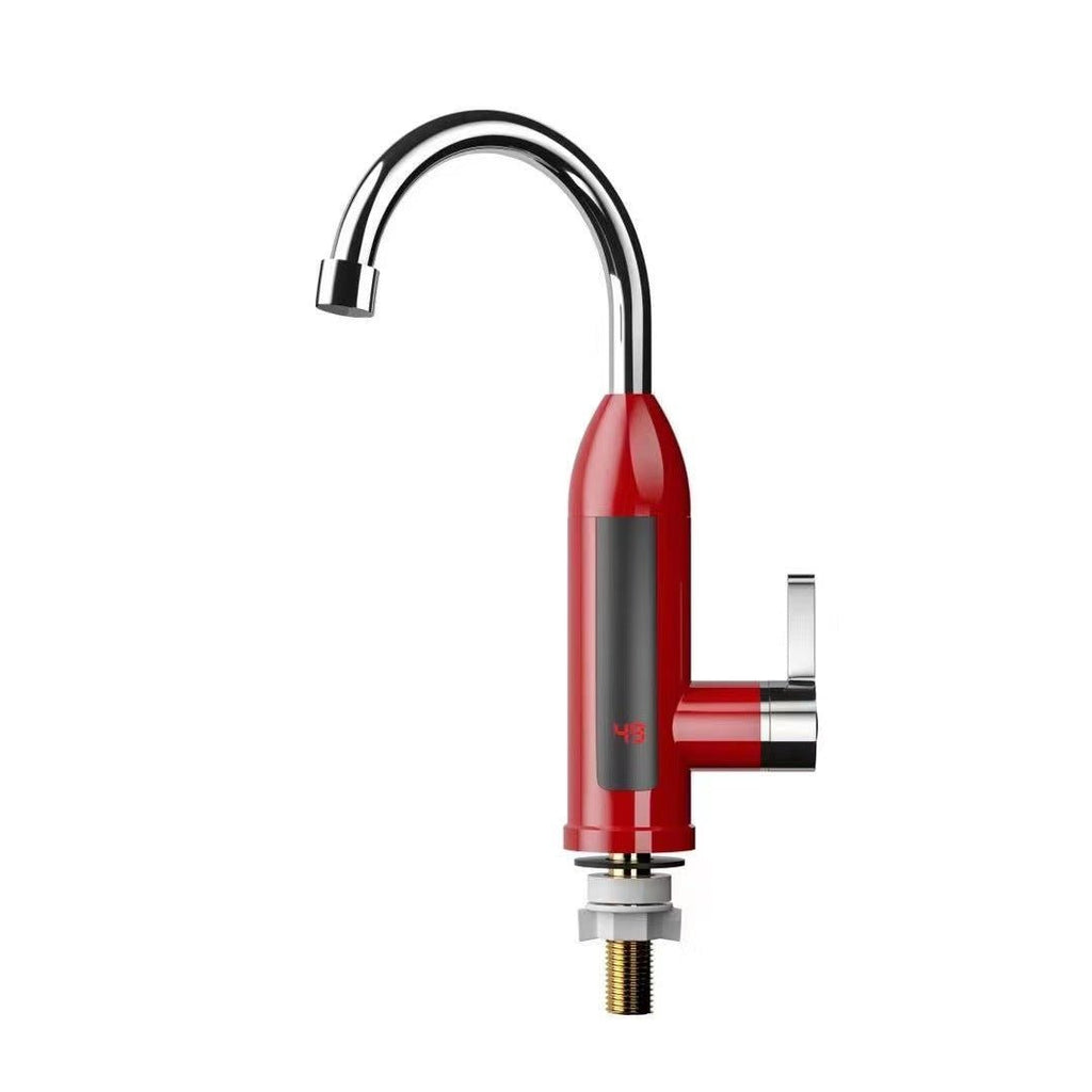 Robinet eau chaude électrique instantané cuisine maison RX-011 3000W inox -rotatif - IVOIRART.COM