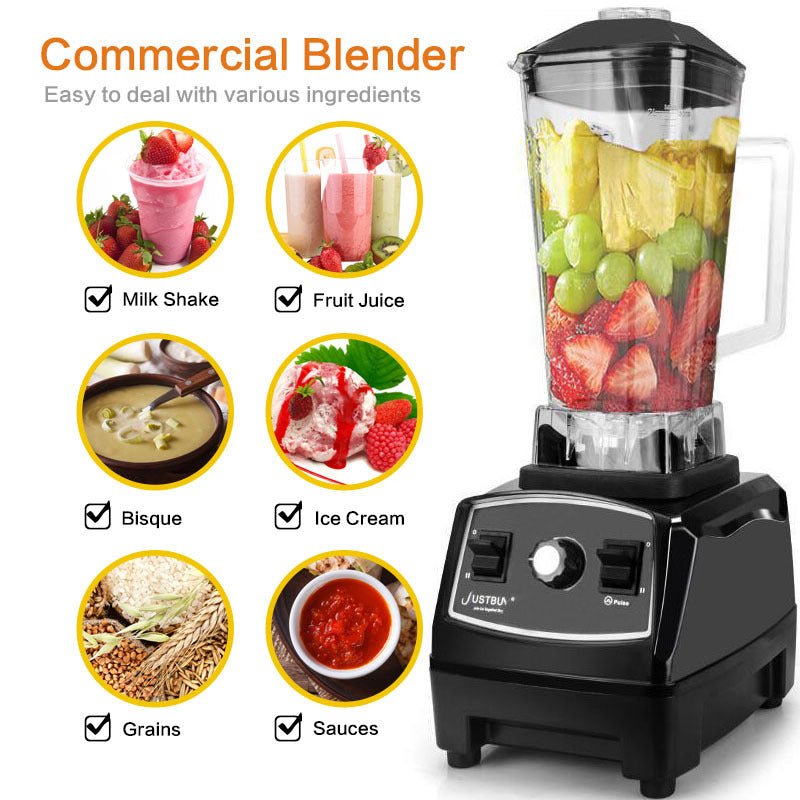 Robot Culinaire Mixeur Puissant 2200W avec Fonction Hachage et Glace Pilée - IVOIRART.COM