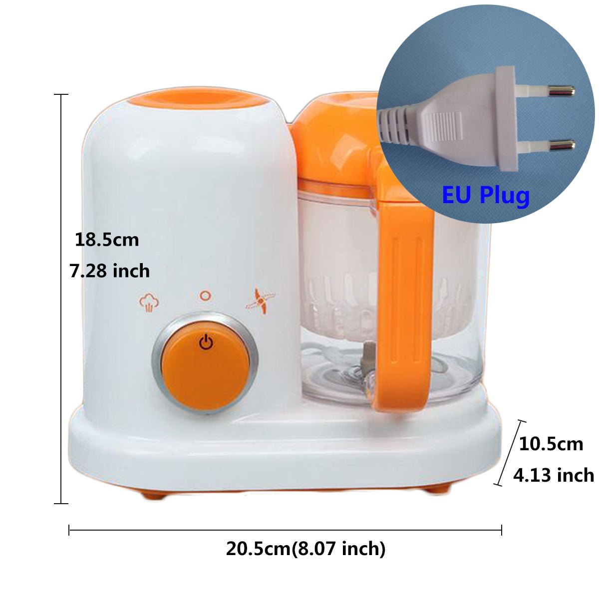 Robot culinaire multifonction pour bébés, chauffe-milk, mixeur et cuisson - IVOIRART.COM