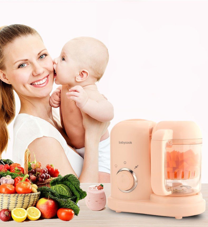 Robot culinaire pour bébé - Cuiseur vapeur et mixeur multifonction tout-en-un - IVOIRART.COM