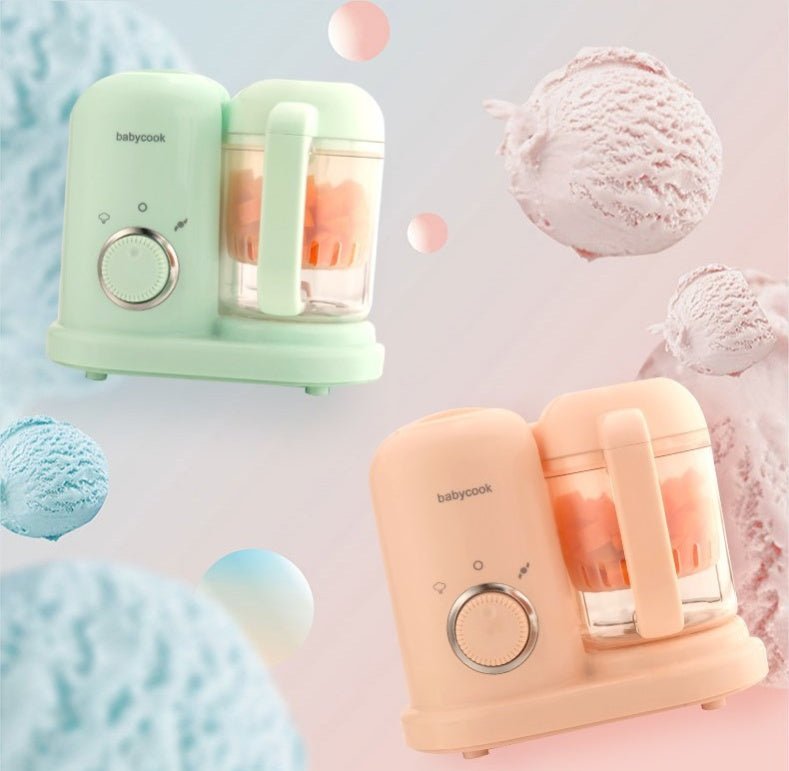 Robot culinaire pour bébé - Cuiseur vapeur et mixeur multifonction tout-en-un - IVOIRART.COM