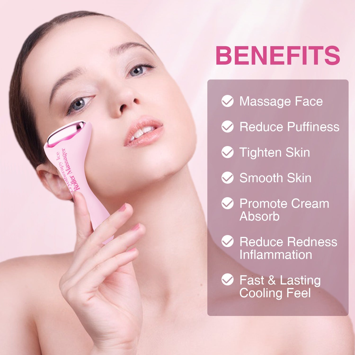 Roller Beauty Instrument Facelift Tools Promote Absorption - IVOIRART.COM